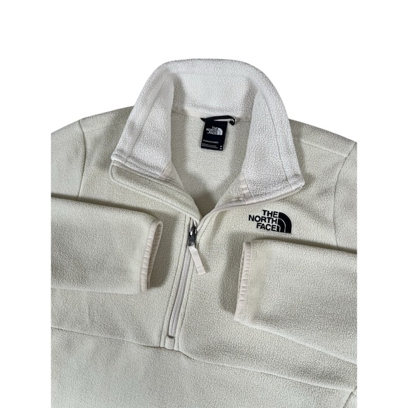 The North Face Jackets & Blazers - The North Face Ivory Fleece Full Zip Jacket Women's Medium Soft Warm Teddy